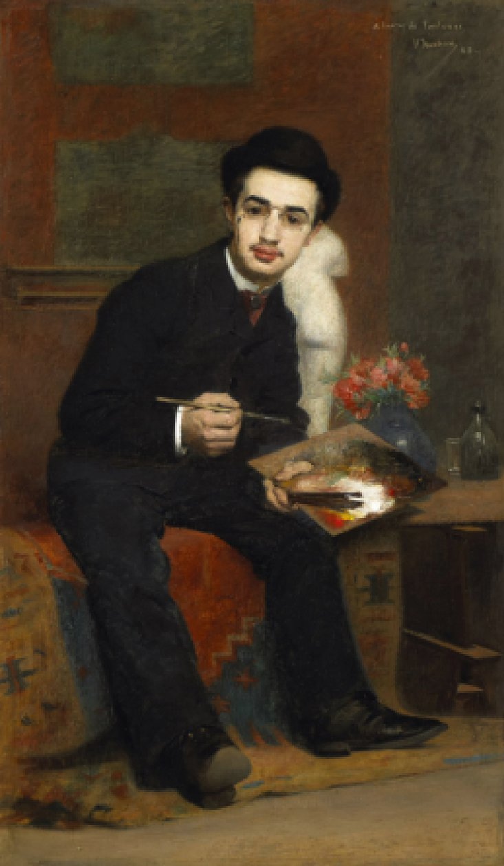 Henri de Toulouse-Lautrec, 1883 von Henri Rachou