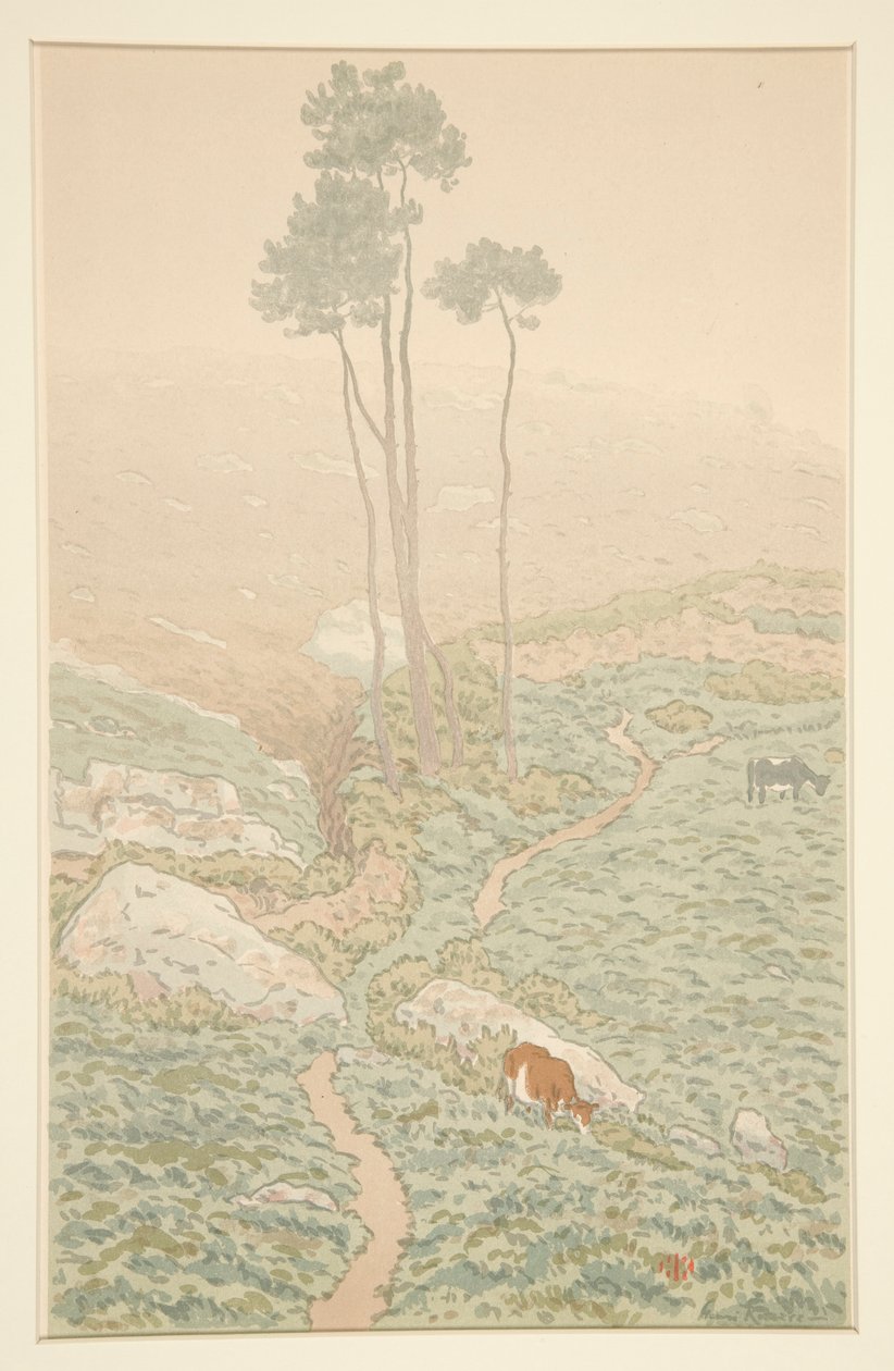 Brune Matinale, aus La Feerie des Heures von Henri Rivière