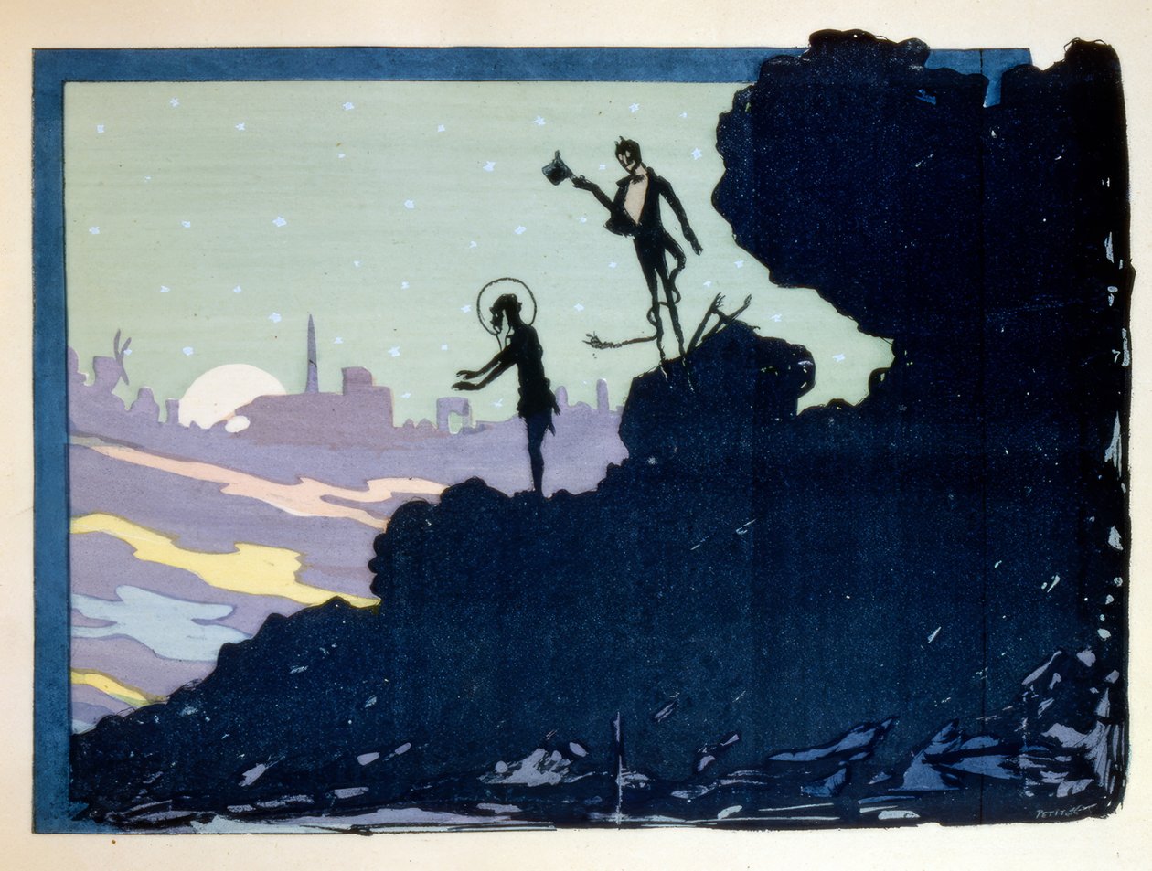 Die Versuchungen des heiligen Antonius von Henri Rivière