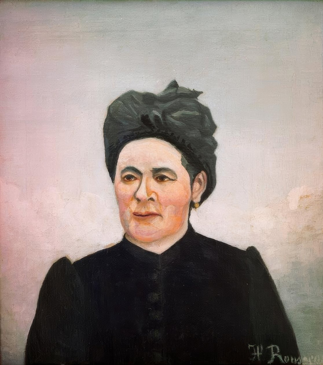 Porträt einer Frau von Henri Rousseau
