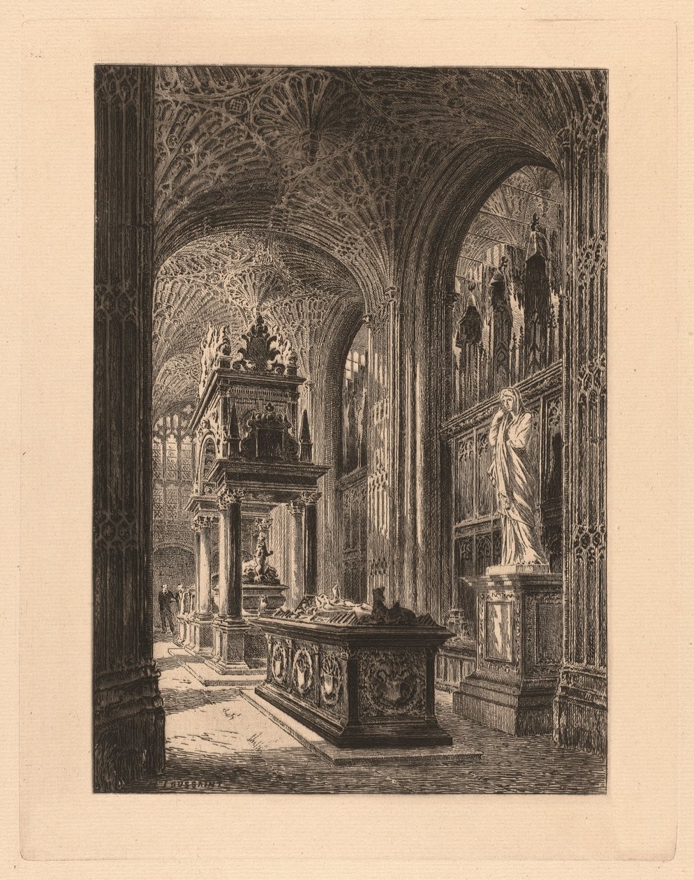 Westminster, Henry VII Kapelle von Henri Toussaint