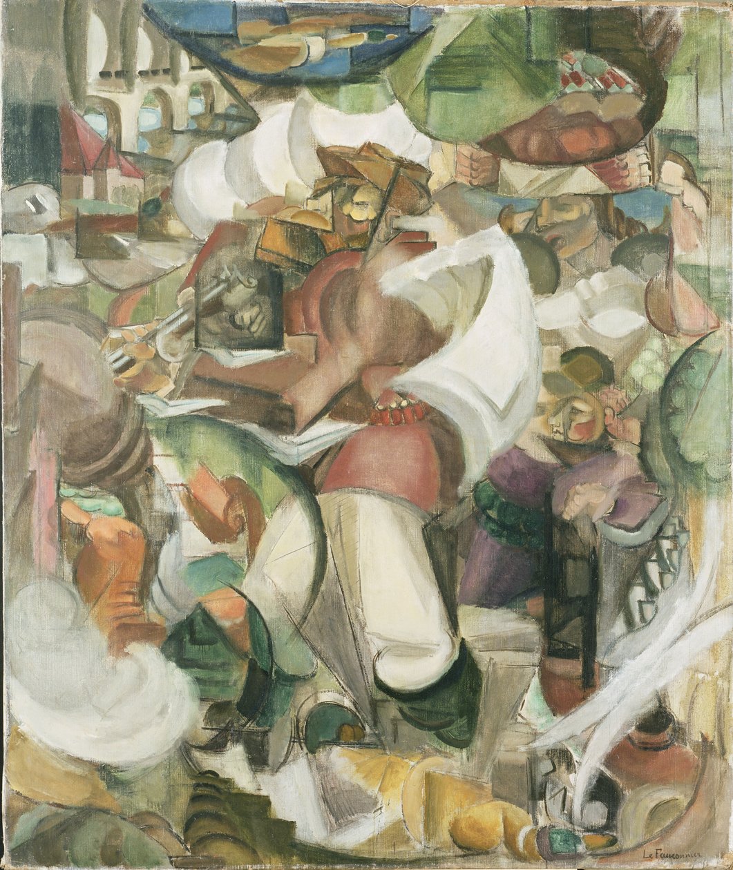 Der Jäger von Henri Victor Gabriel Le Fauconnier