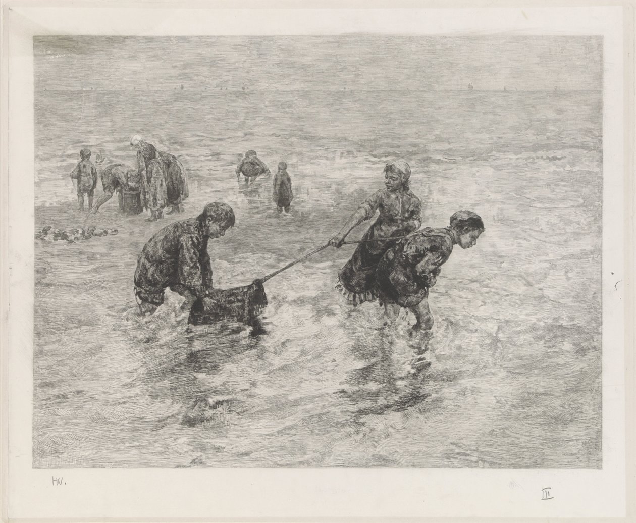 Kinder am Meer von Henri Wouters