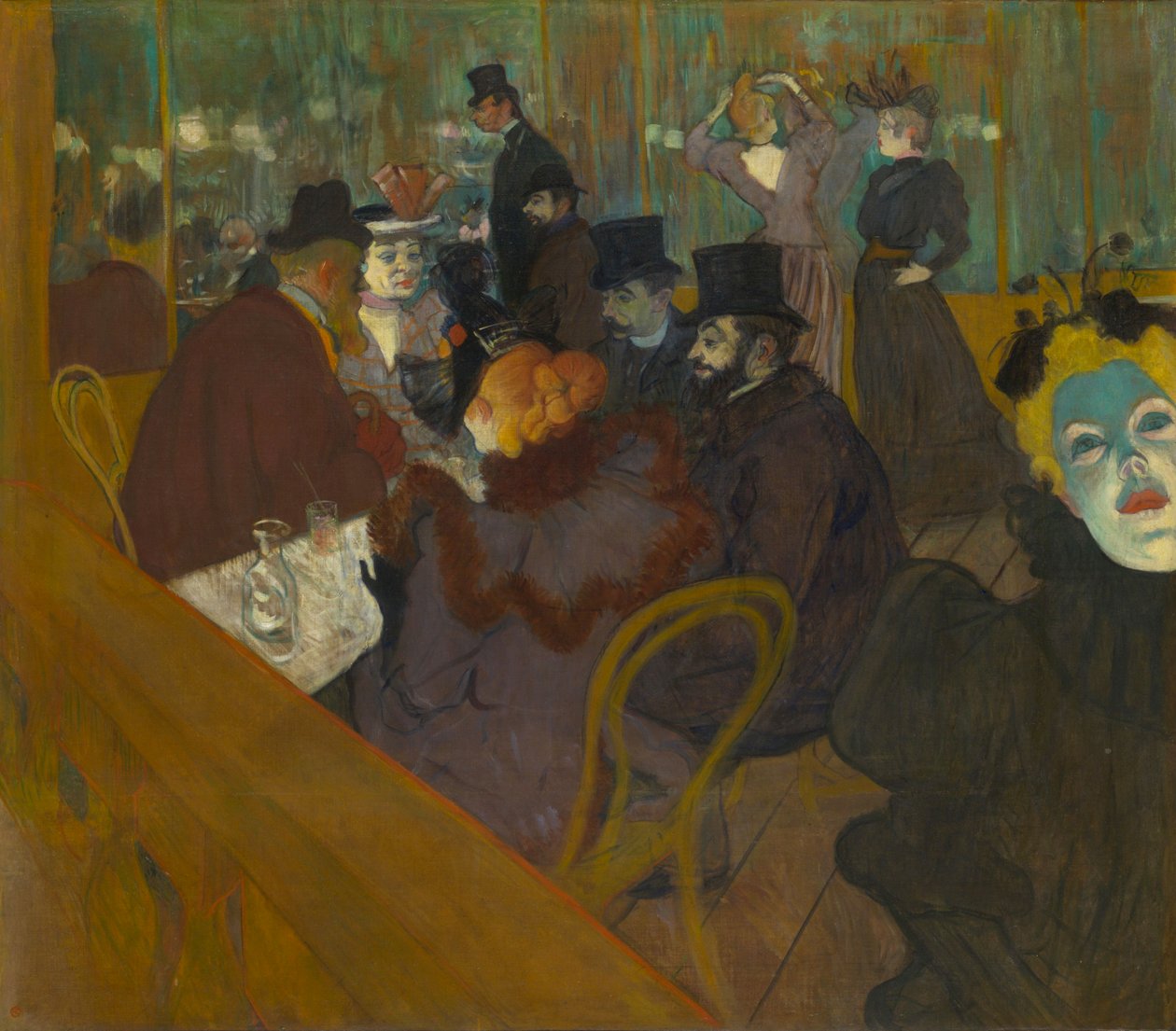 Im Moulin Rouge von Henri de Toulouse Lautrec