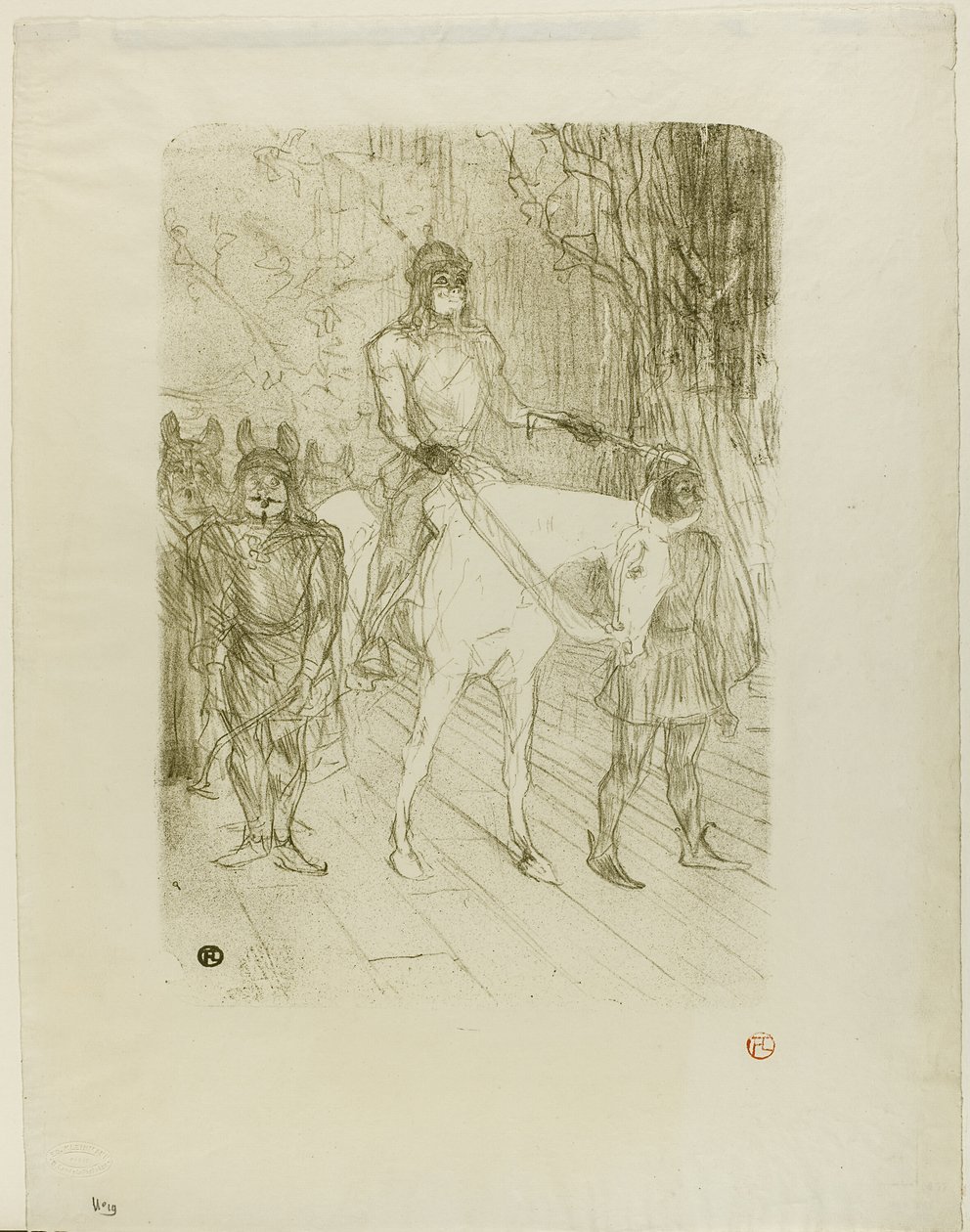 Brasseurs Eingang in Chilpéric von Henri de Toulouse Lautrec