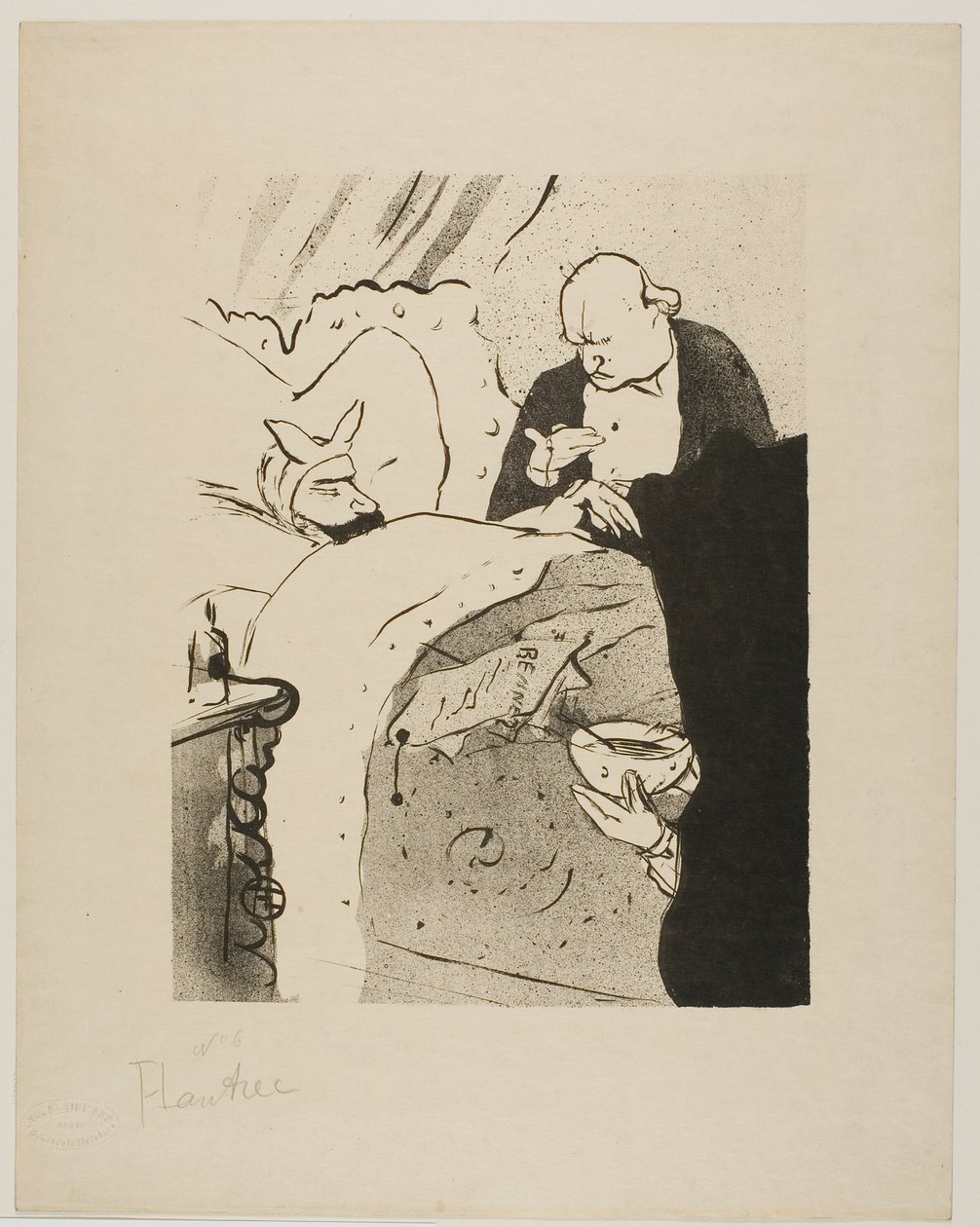 Carnot ist krank! von Henri de Toulouse Lautrec