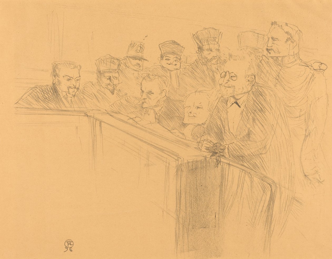 Dupas Deposition von Henri de Toulouse Lautrec