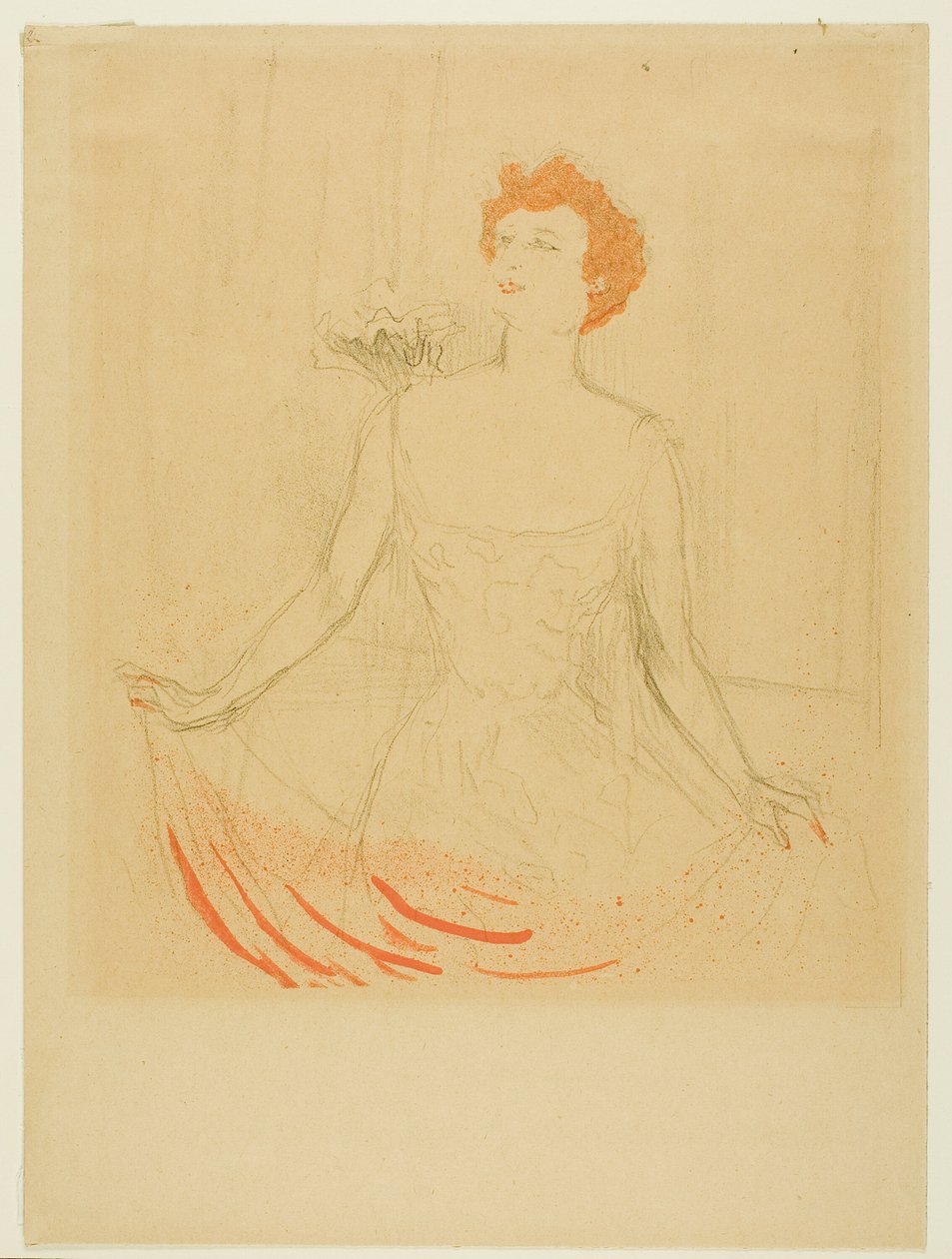 Emma Calvé von Henri de Toulouse Lautrec