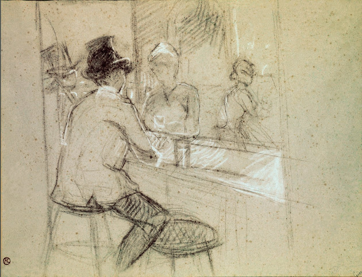 Gin-Cocktails von Henri de Toulouse Lautrec