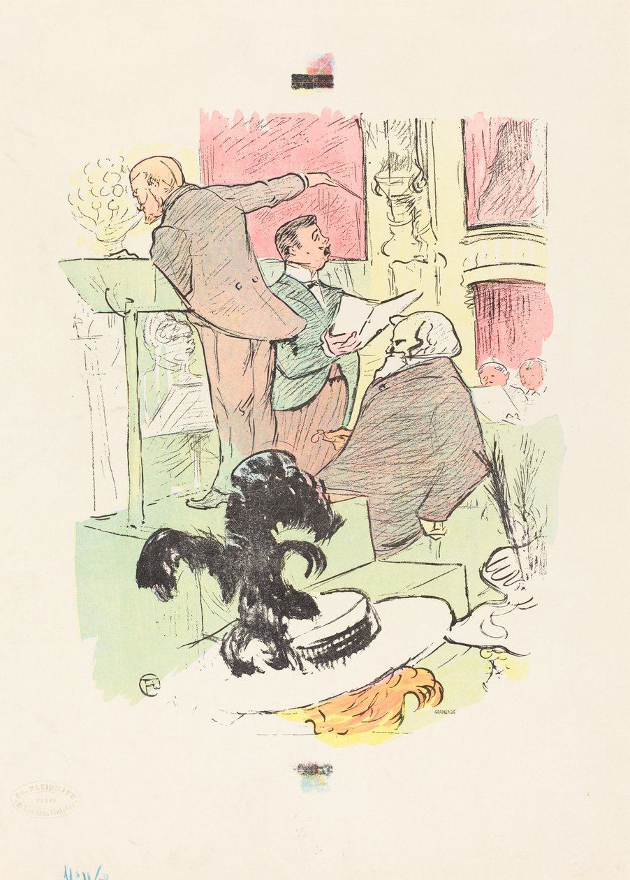 Die großen Konzerte der Oper von Henri de Toulouse Lautrec