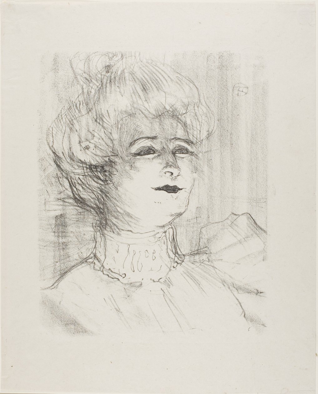 Marie-Louise Marsy, aus Treize Lithographies von Henri de Toulouse Lautrec