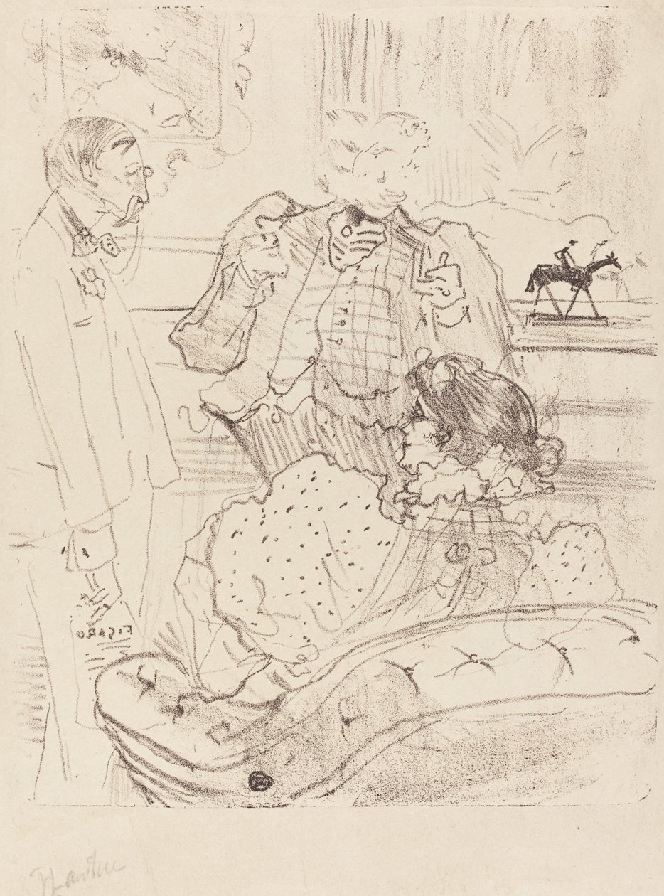 Rosmersholm, Le Gage, 1898 von Henri de Toulouse Lautrec