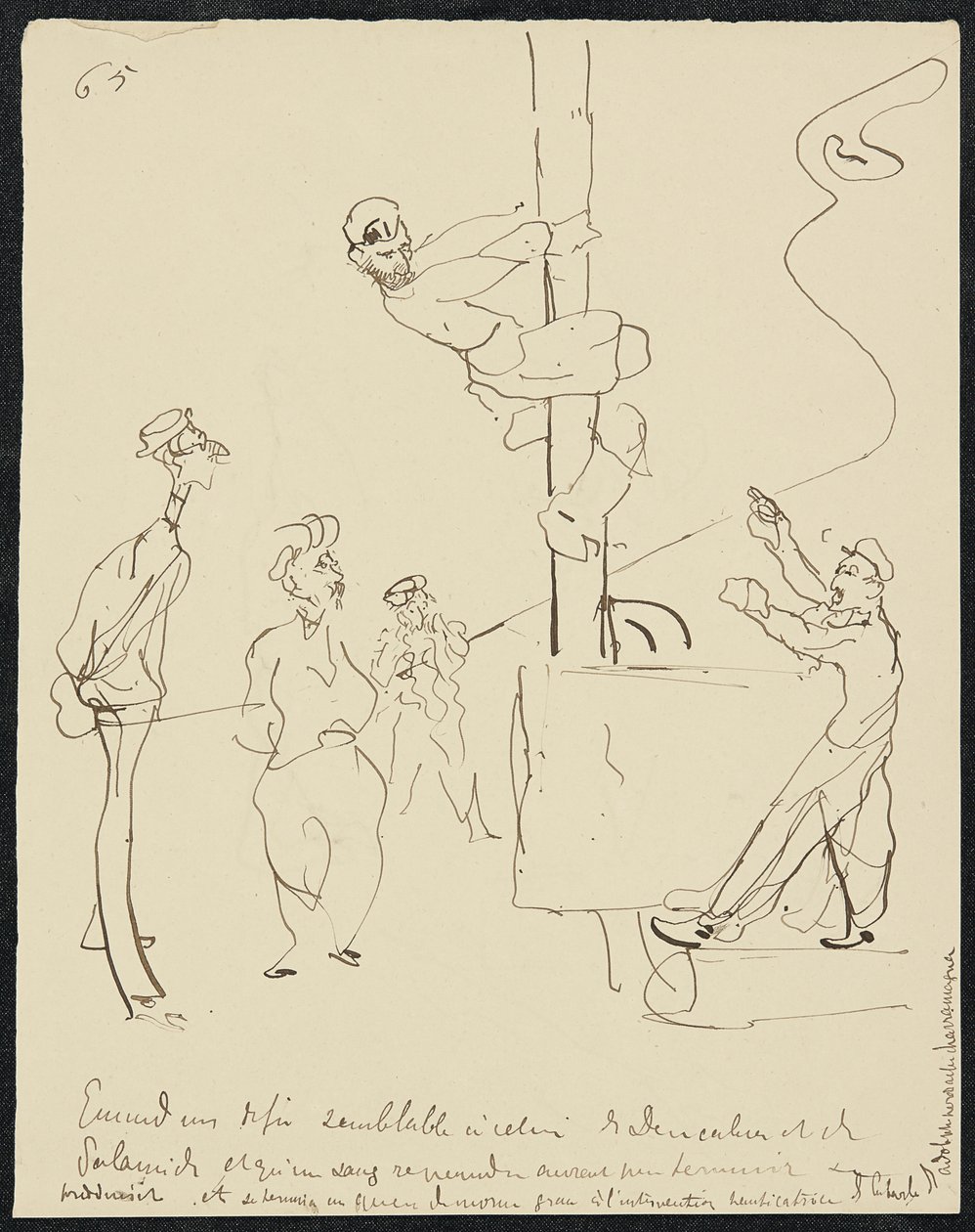 Untergang, 1881 von Henri de Toulouse Lautrec