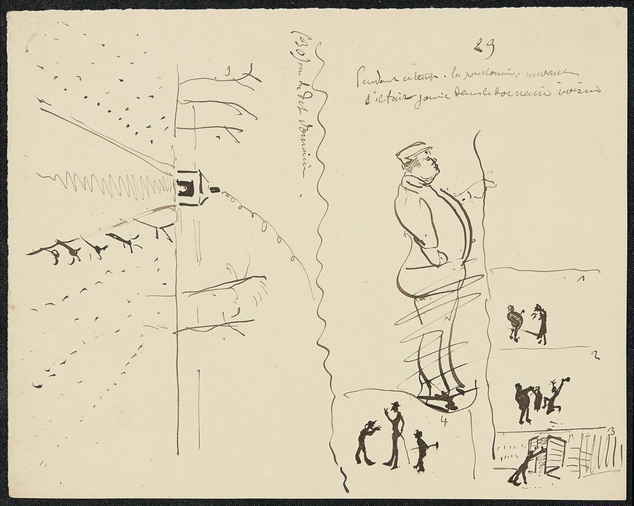 Untergang, 1881 von Henri de Toulouse Lautrec