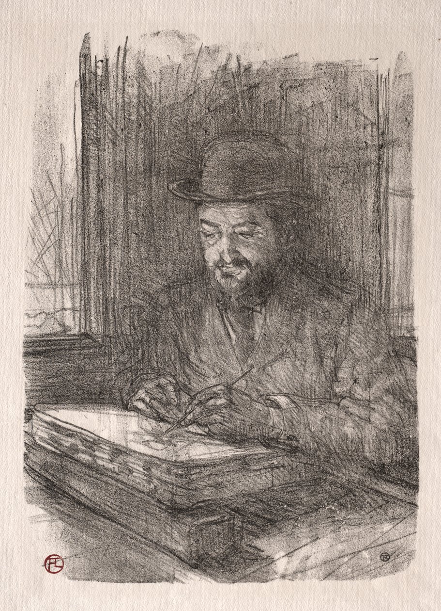 Der gute Lithograf von Henri de Toulouse Lautrec