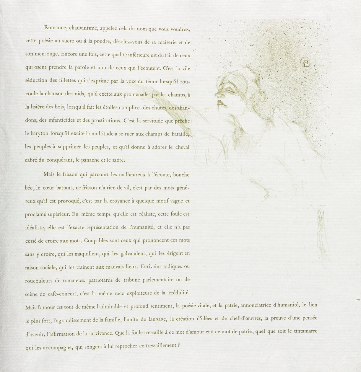 Yvette Guilbert - Französische Serie: Nr. 12 von Henri de Toulouse Lautrec