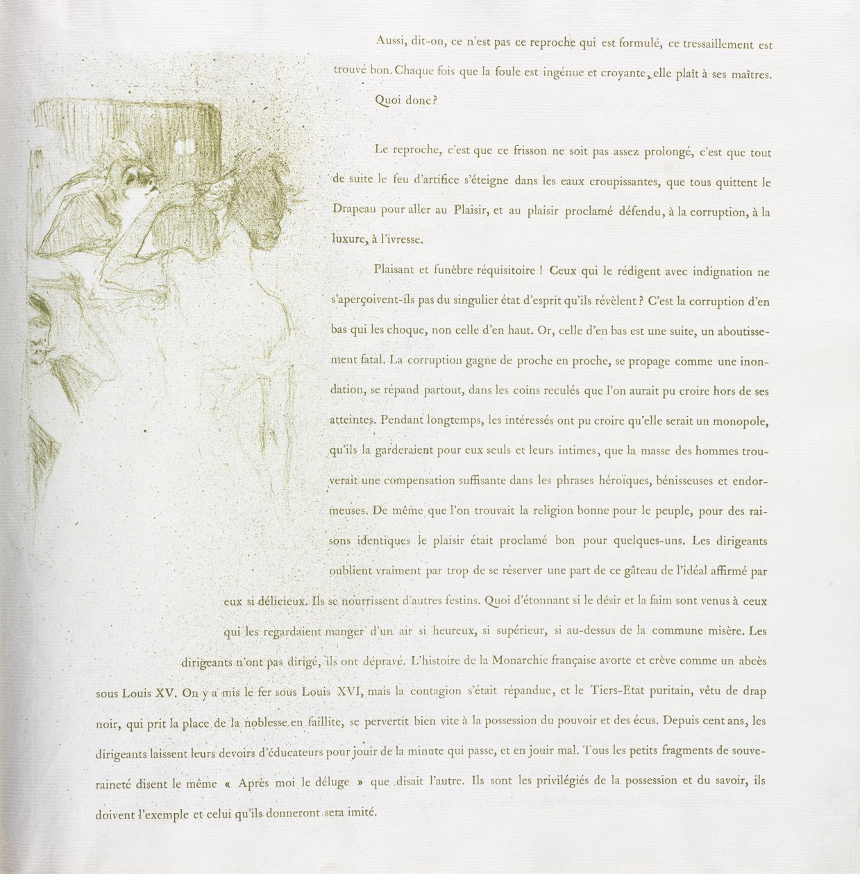 Yvette Guilbert - Französische Serie: Nr. 13 von Henri de Toulouse Lautrec