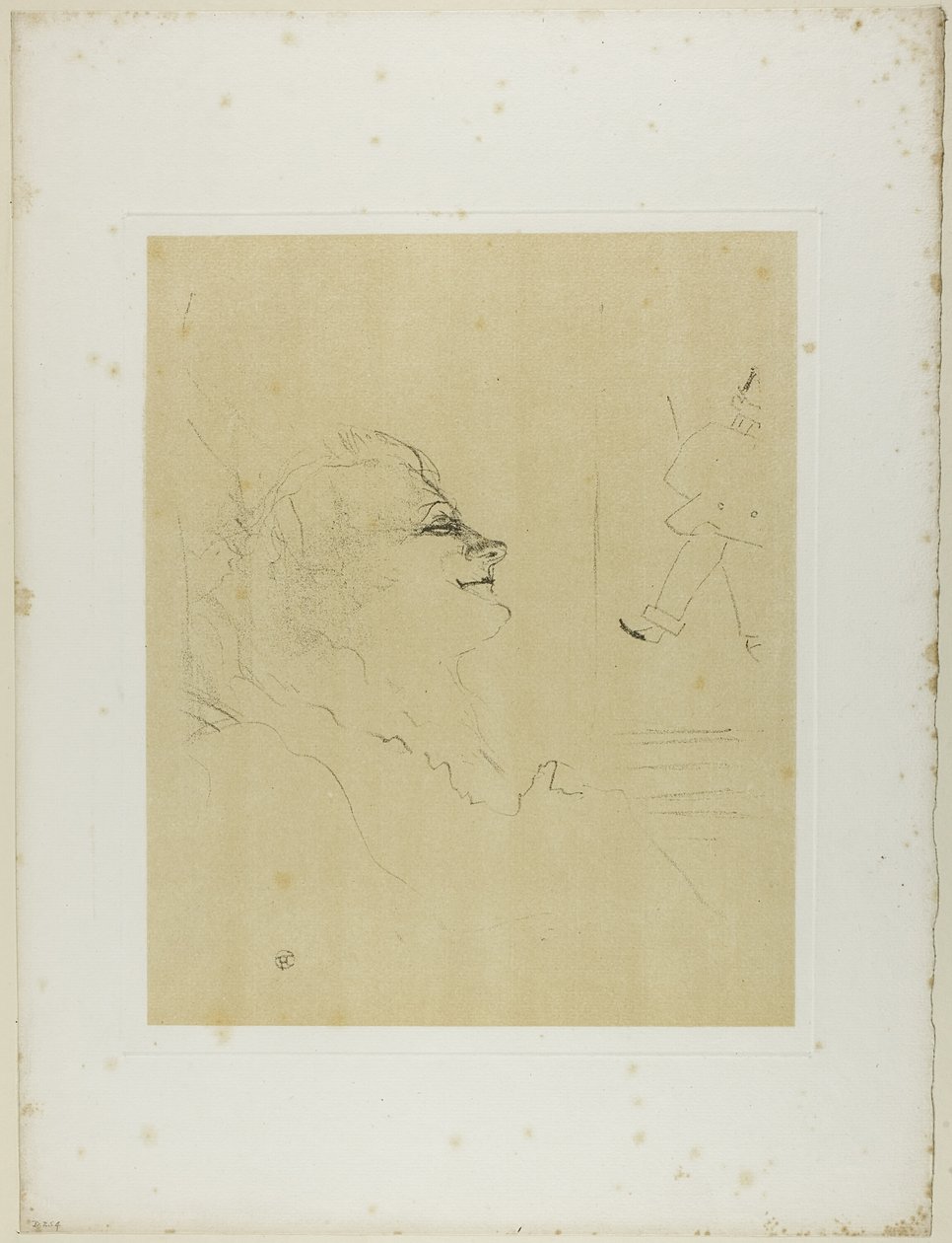 Yvette Guilbert—Pessima, aus Yvette Guilbert von Henri de Toulouse Lautrec