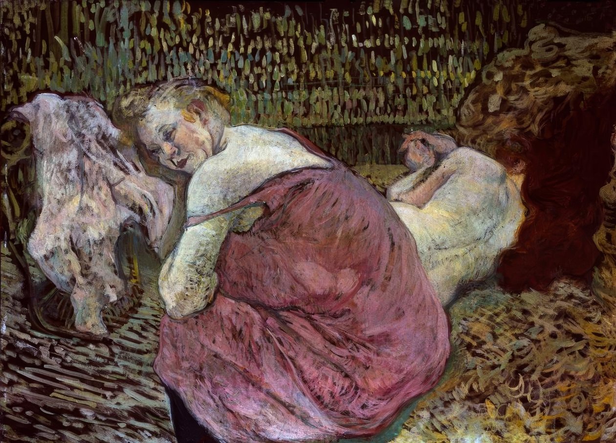 Zwei Freundinnen von Henri de Toulouse Lautrec