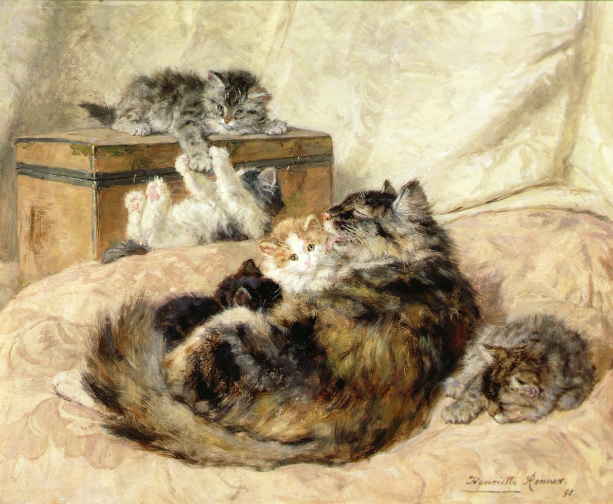 Mutterpflege von Henriëtte Ronner Knip