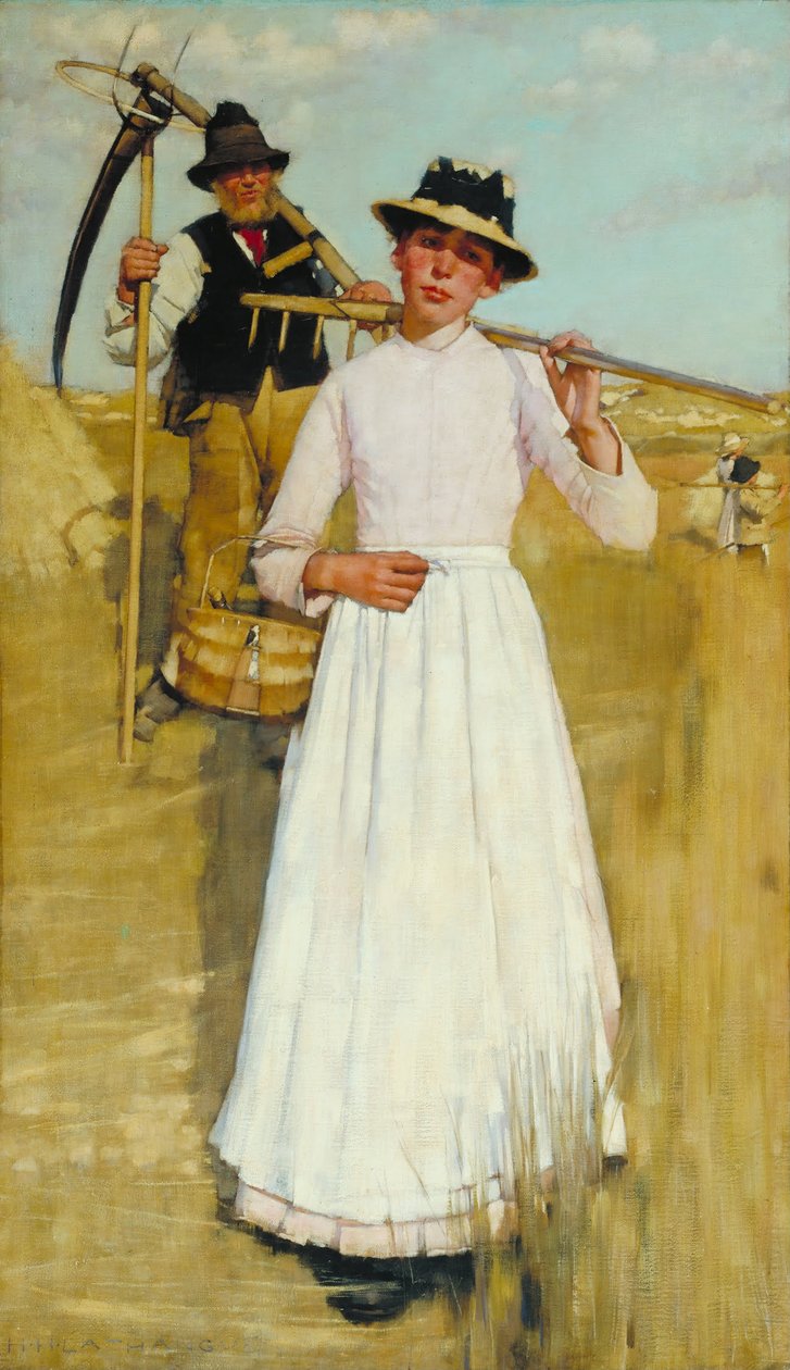 Die Rückkehr der Schnitter von Henry Herbert La Thangue