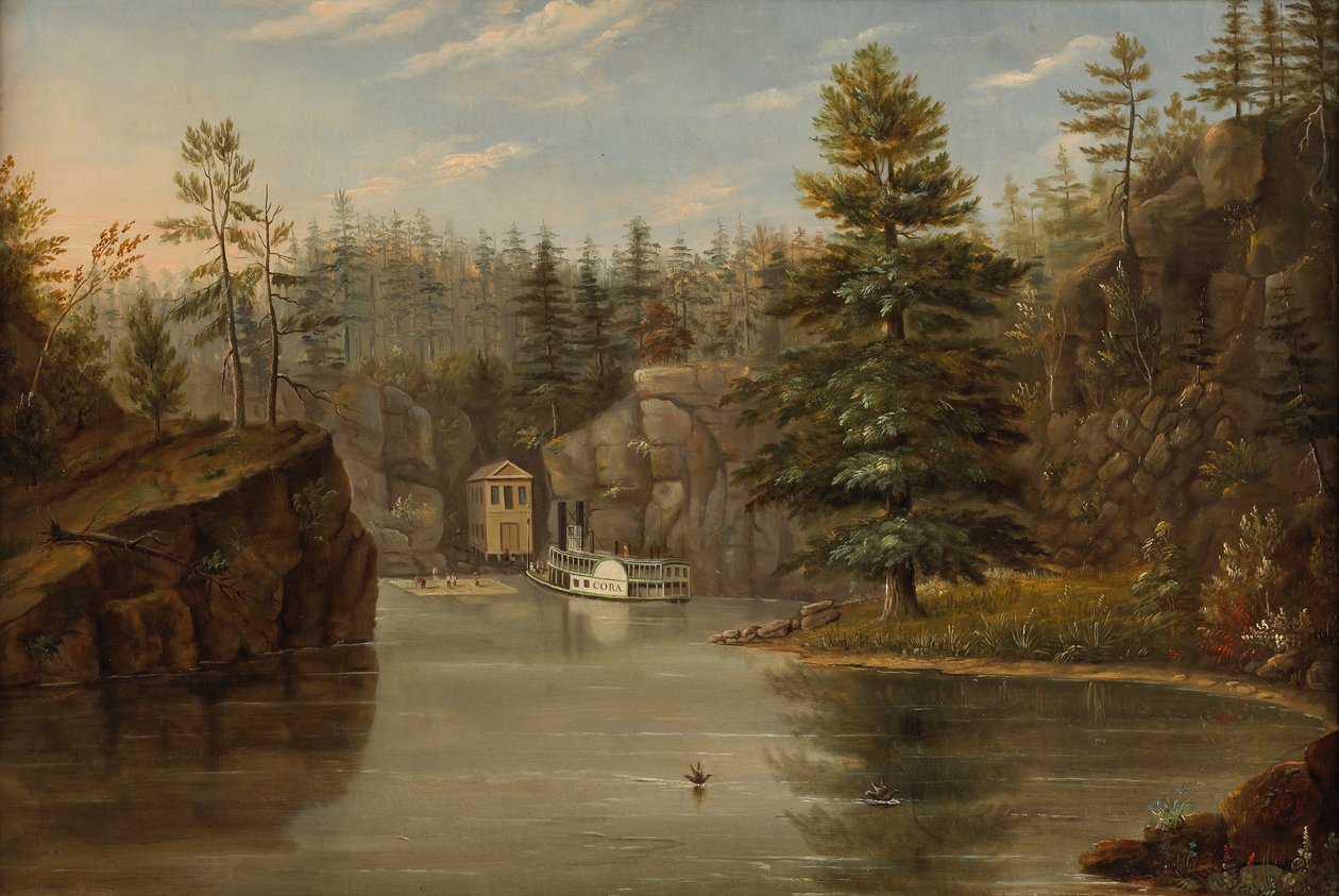 Schlucht von St. Croix, 1847 von Henry Lewis