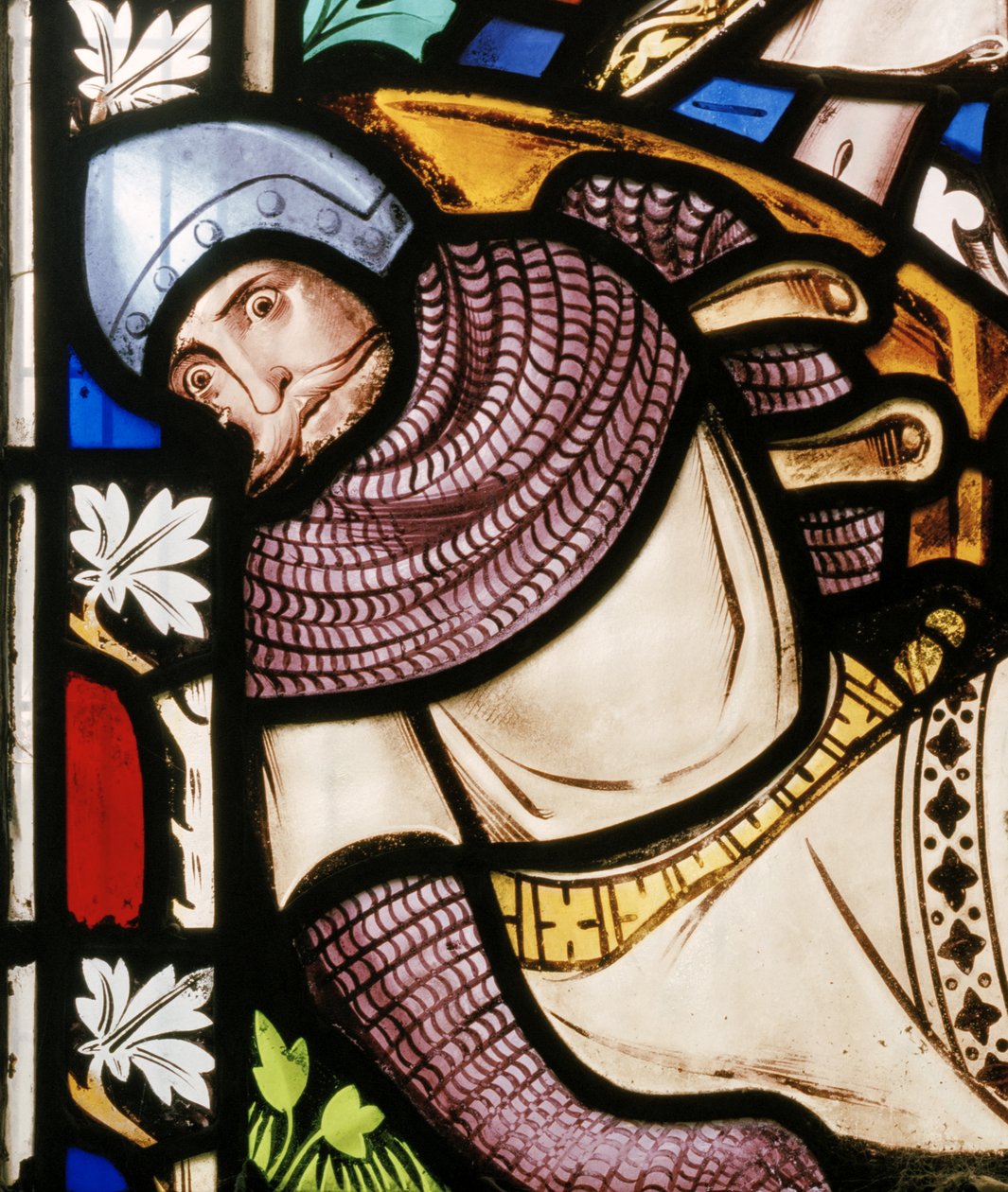 Moreton In Marsh, St. David, Ostfenster (Detail), Lavers & Barraud, Henry Stacy Marks, Die Auferstehung, 1858 von Henry Stacey Marks