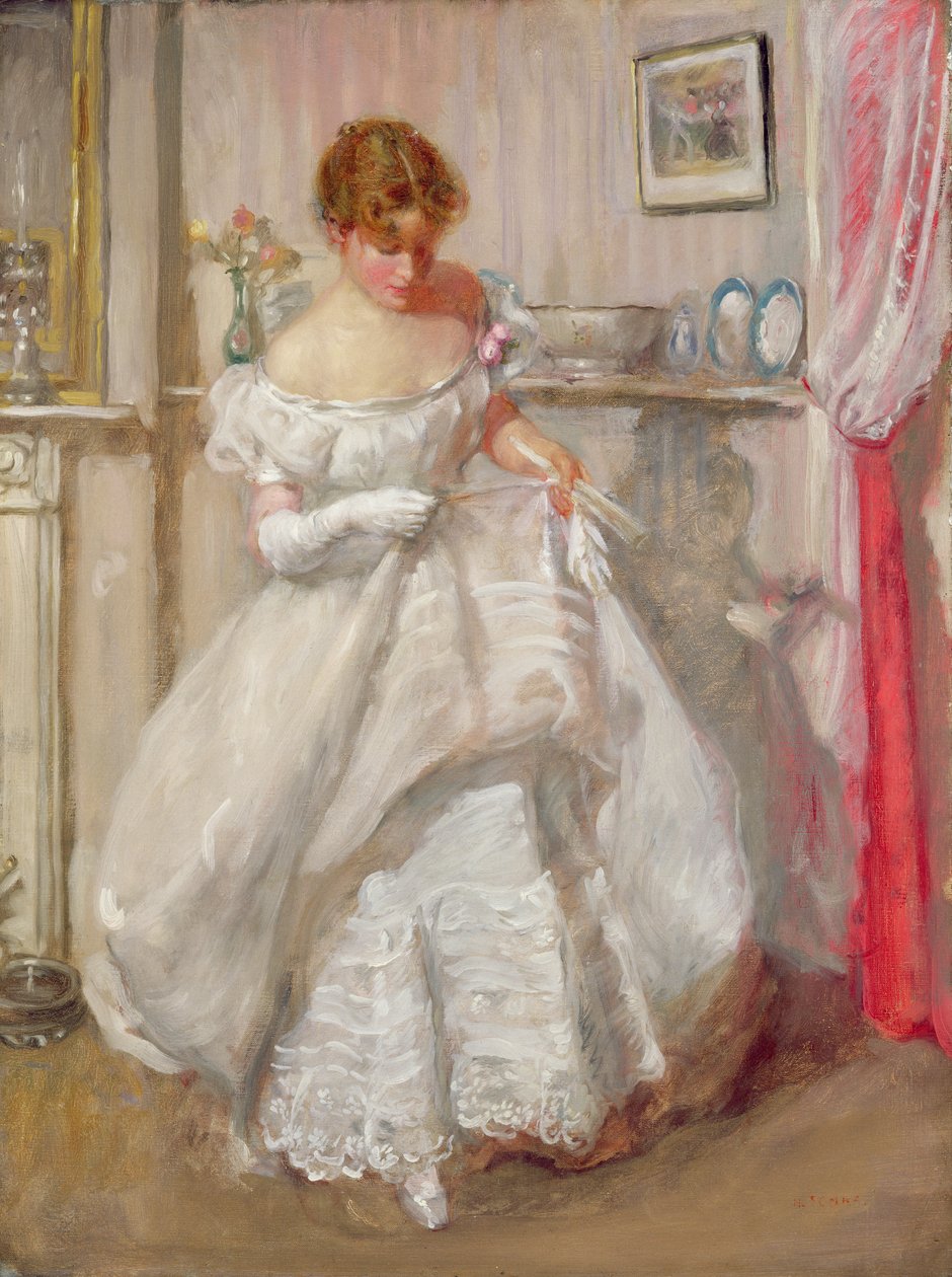 Das zerrissene Kleid von Henry Tonks