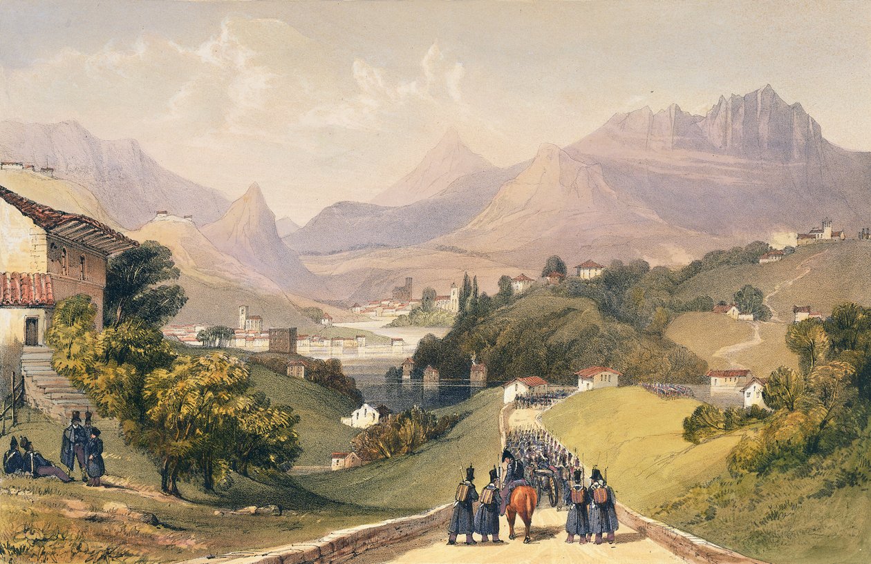 Alza, Renteria und Lesso, 1838 von Henry Wilkinson