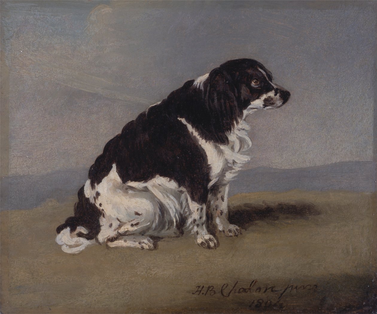 Der Spaniel der Herzogin von York von Henry Bernard Chalon