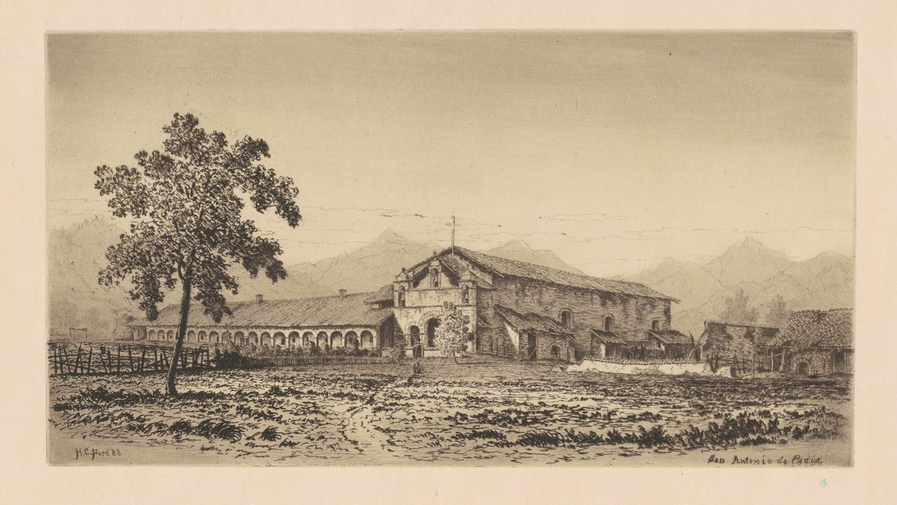 Mission San Antonio de Padua von Henry Chapman Ford