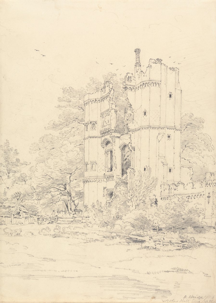 Nether Hall, Essex von Henry Edridge