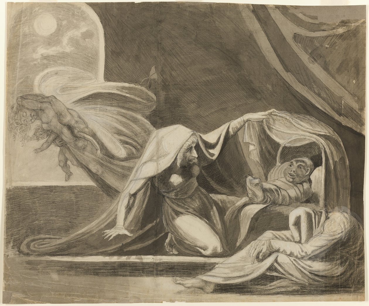 Der Wechselbalg von Johann Heinrich Füssli