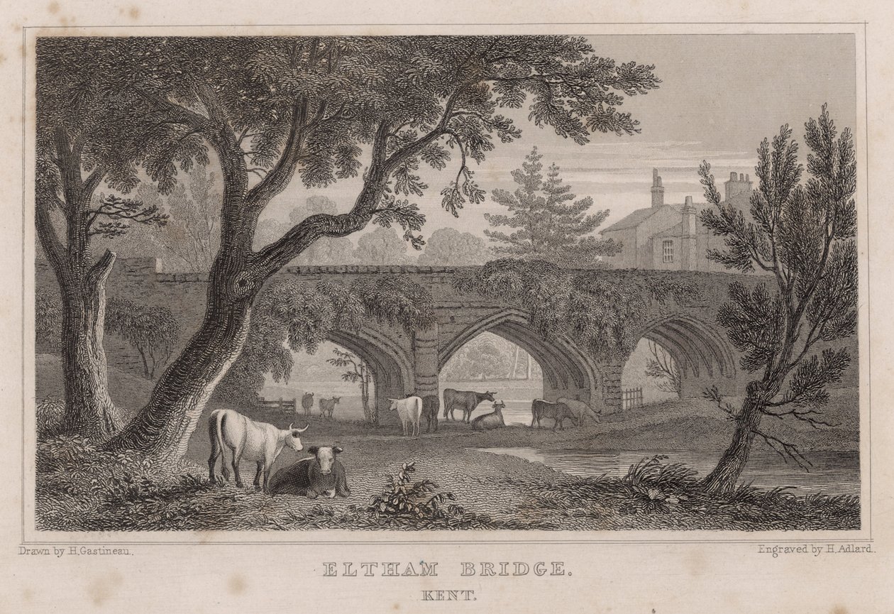 Eltham-Brücke, Kent von Henry Gastineau