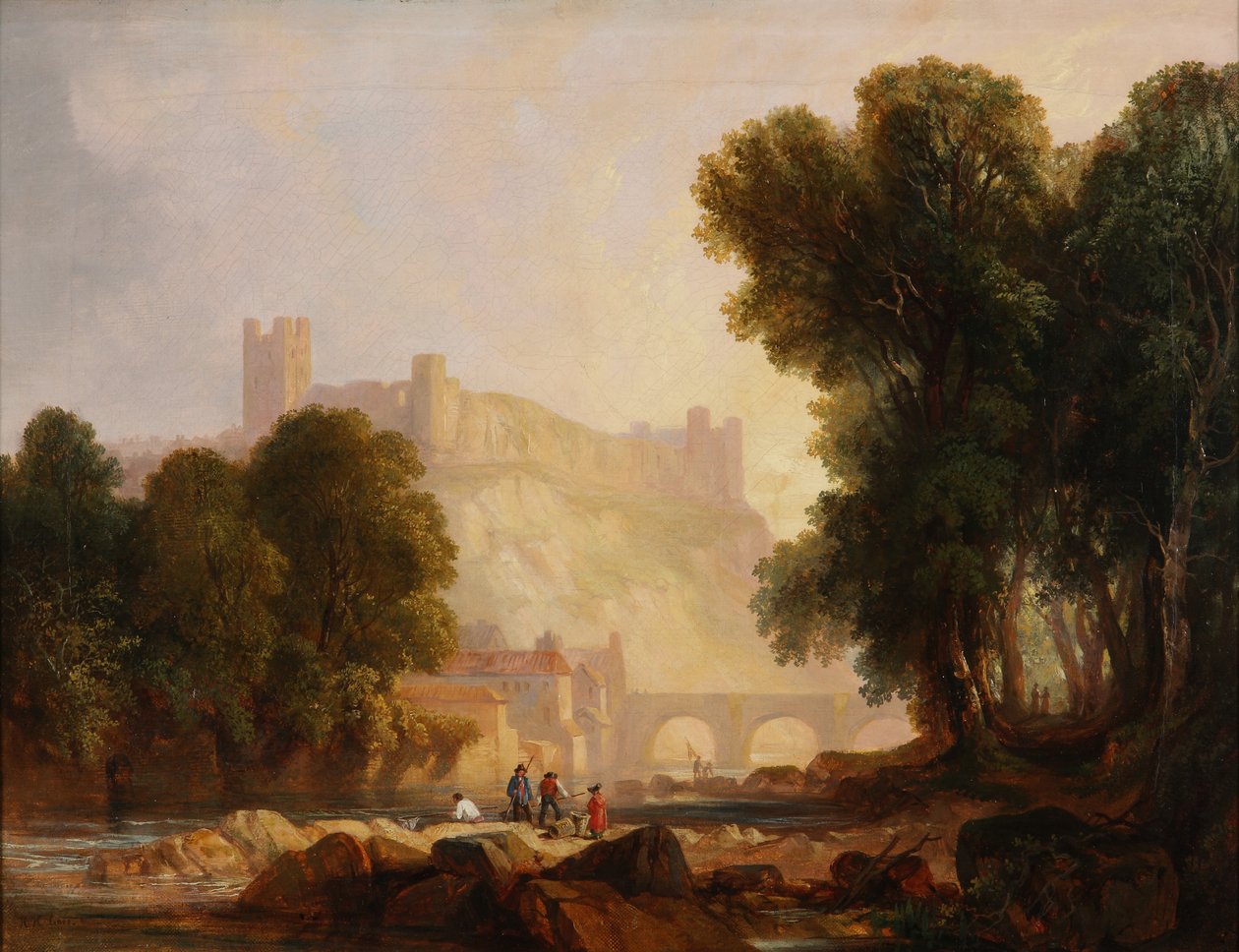 Richmond Castle, Yorkshire von Henry Harris Lines