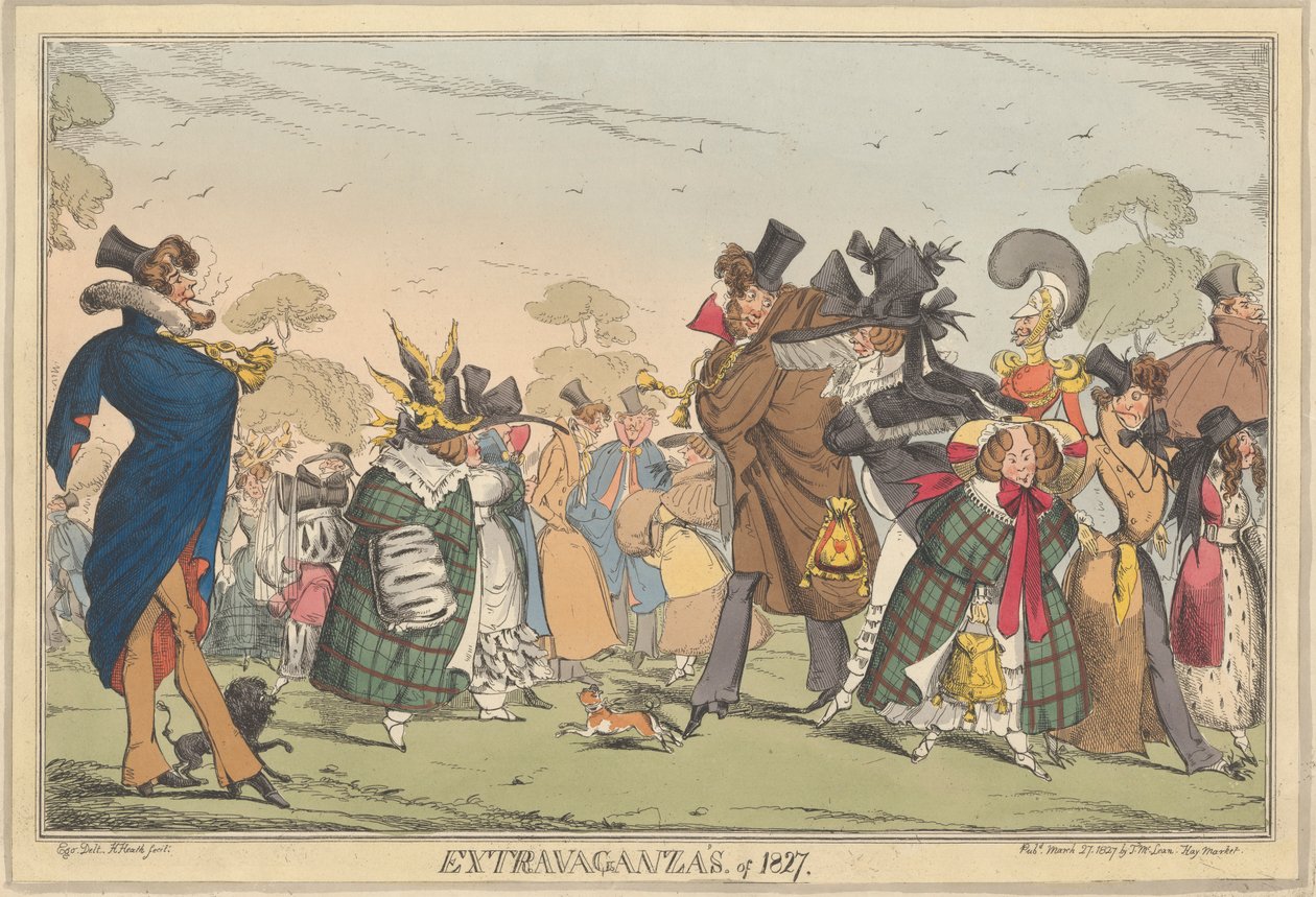 Extravaganz von 1827 von Henry Heath