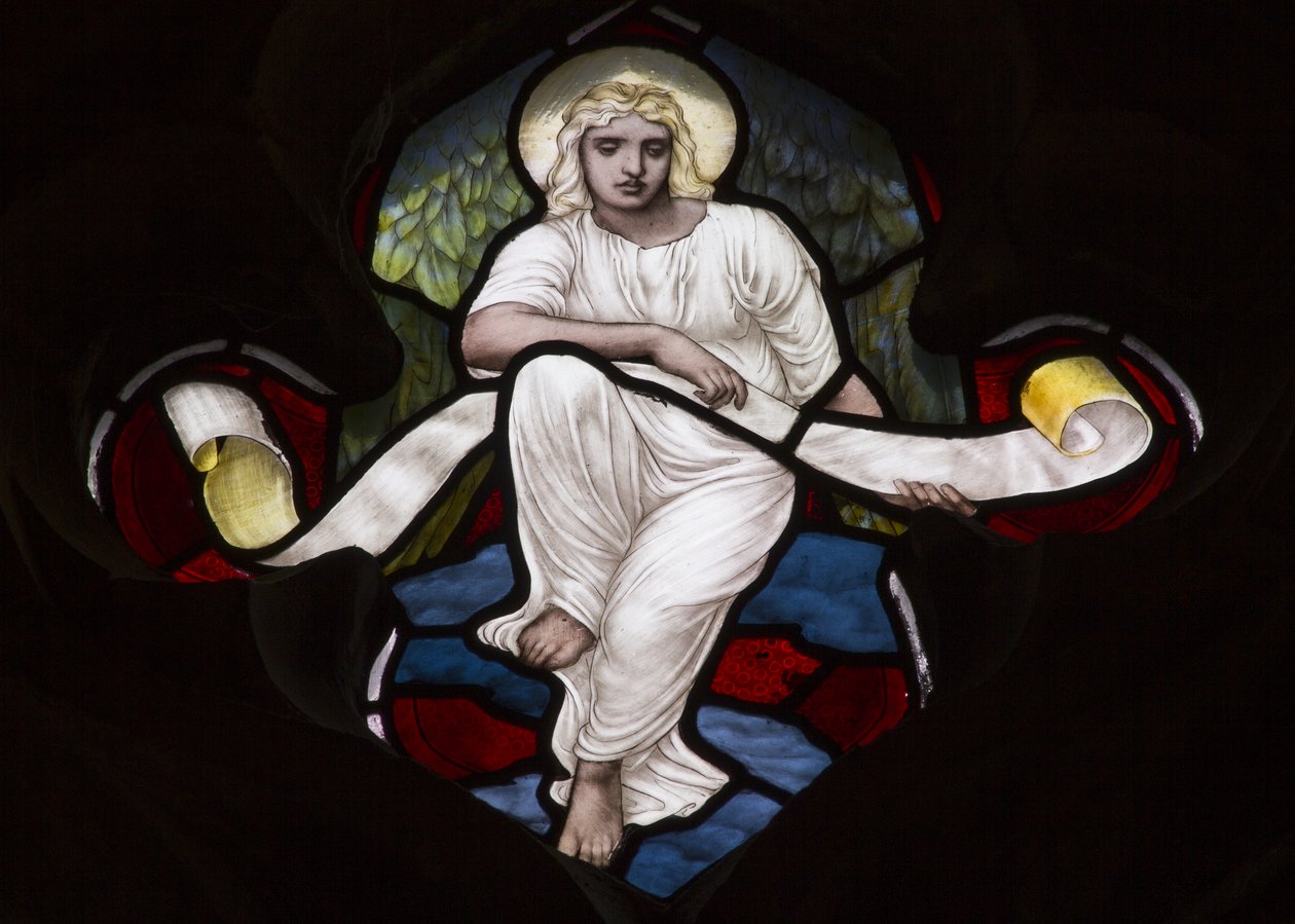 Vierpass-Tracery-Engel von Henry Holiday