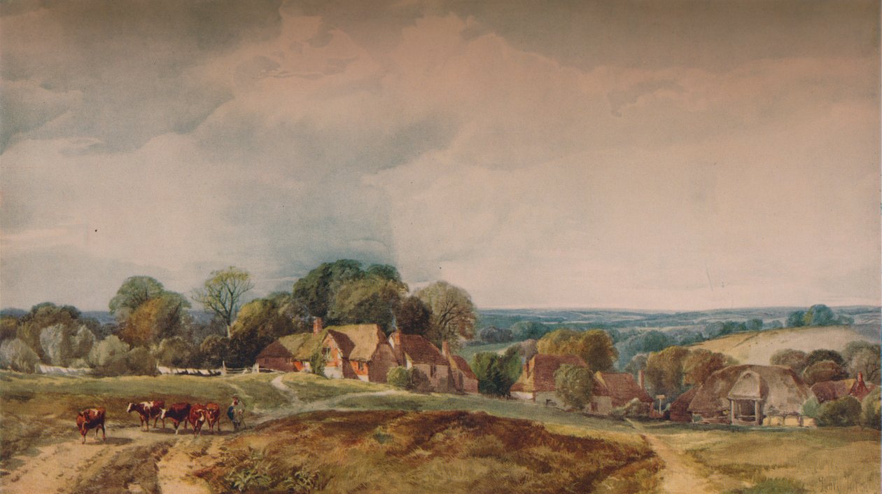 Eine Ansicht von Kent, ca. 1845 von Henry Jutsum