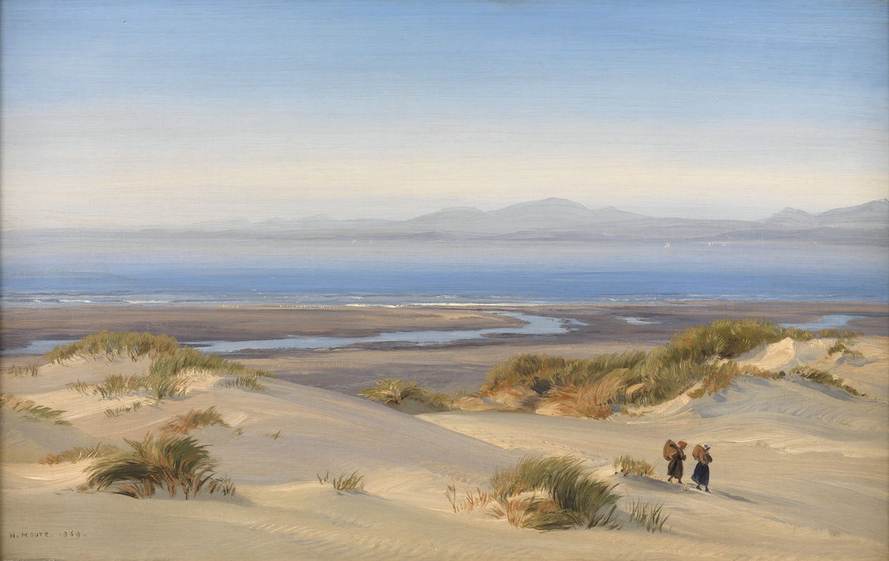 Harlech Strand, 1869 von Henry Moore