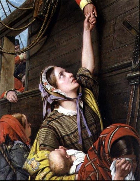 Eastward Ho!, 1857 von Henry Nelson ONeil