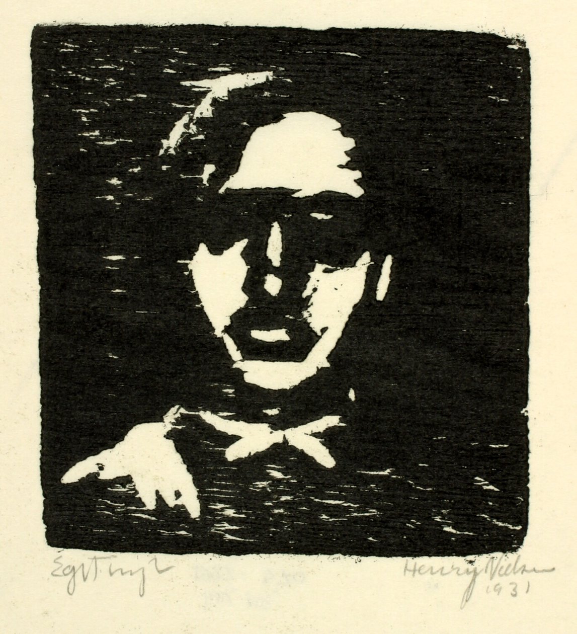 Mannsportät von Henry Nielsen