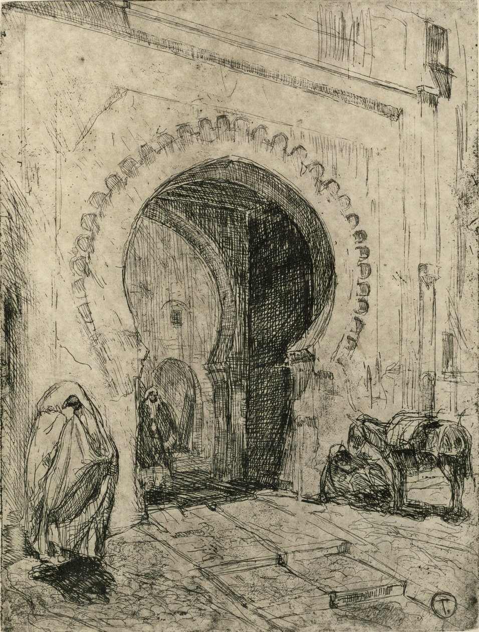 Tor in Tanger von Henry Ossawa Tanner