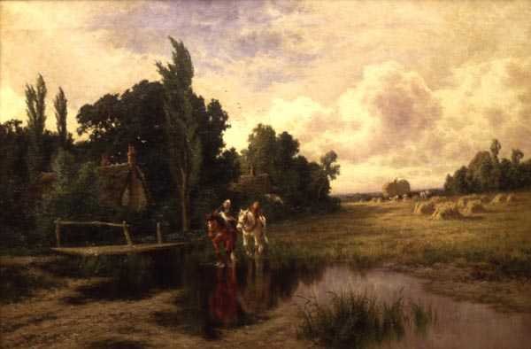Über den Bach von Henry Parker