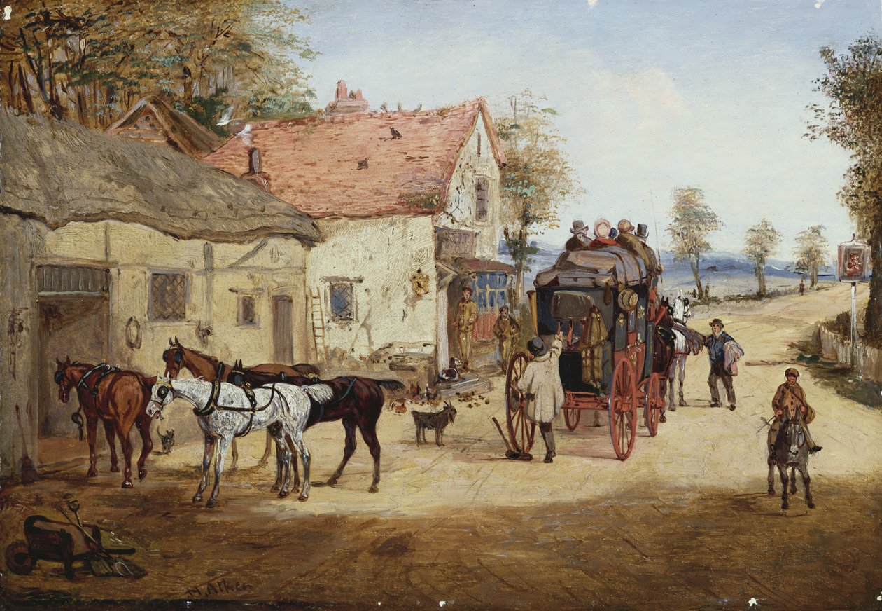 Ein Wechsel des Teams von Henry Thomas Alken
