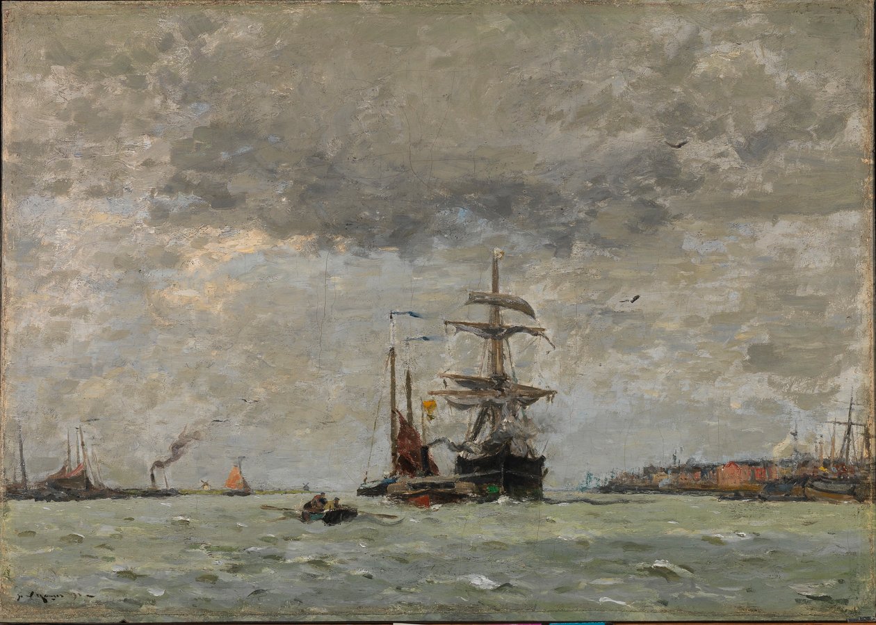 Eingang zum Hafen von Henry Ward Ranger