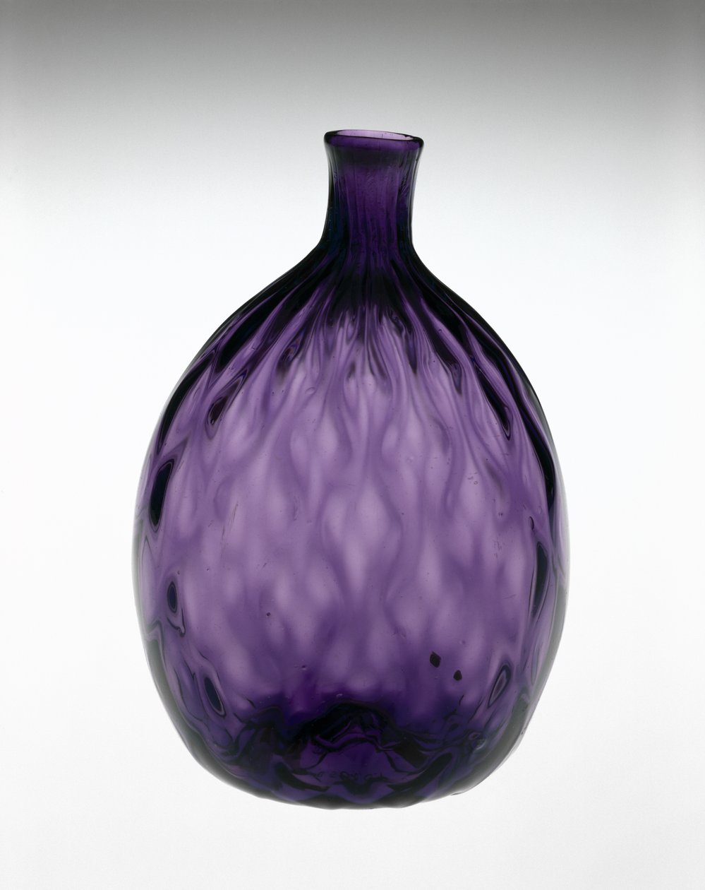Taschenflasche von Henry William (attr.to) Stiegel