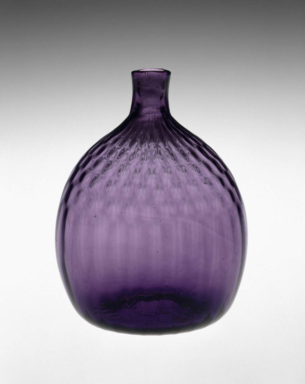 Taschenflasche von Henry William (attr.to) Stiegel
