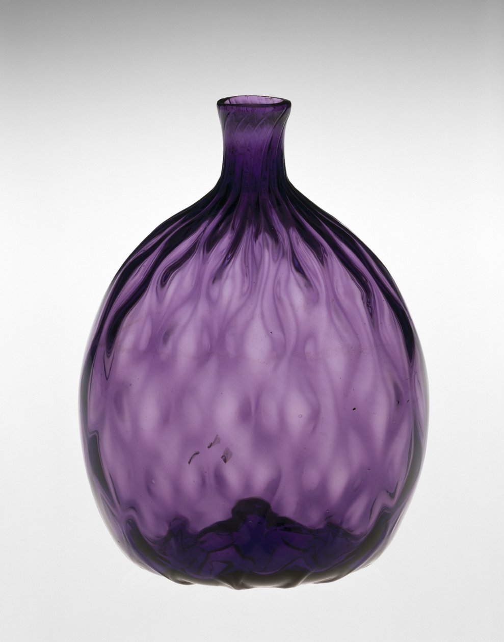 Taschenflasche von Henry William (attr.to) Stiegel