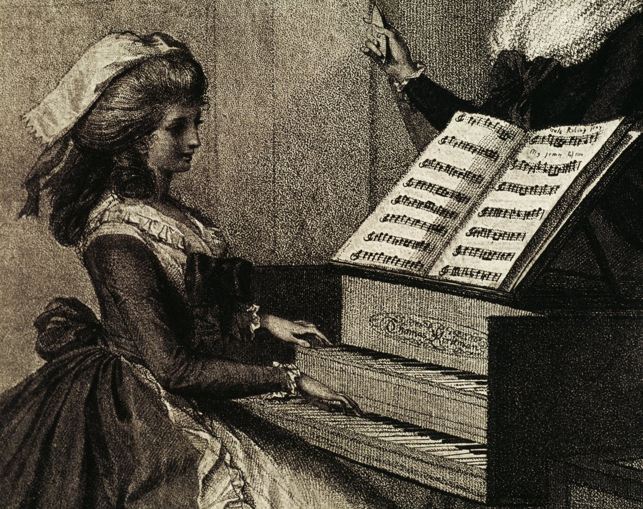 Die Musikstunde von Henry William Bunbury