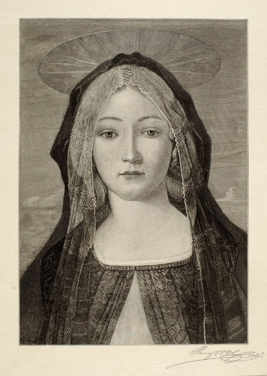 Eine Madonna von Henry Wolf